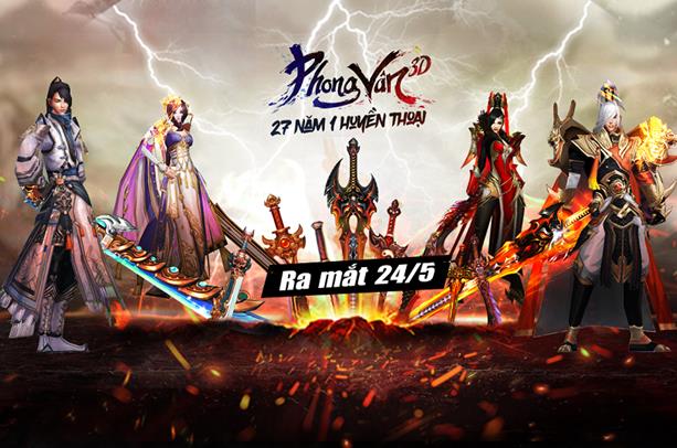 10h00 ngày 24/5 game mở cửa cho game thủ trải nghiệm