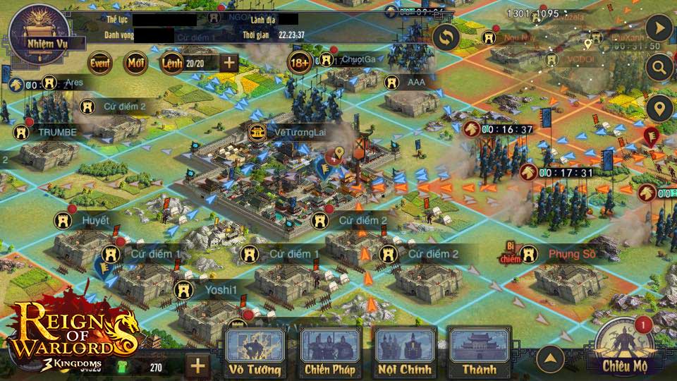 Đâu là lý do để bạn chơi Reign of Warlords?