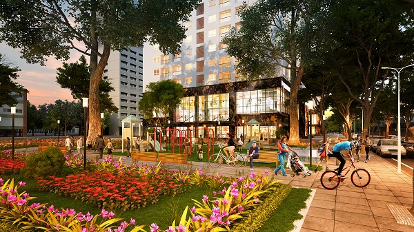 Cư dân Mon City sẽ được tận hưởng nhiều tiện ích quanh khu vực cũng như tiện ích
nội khu