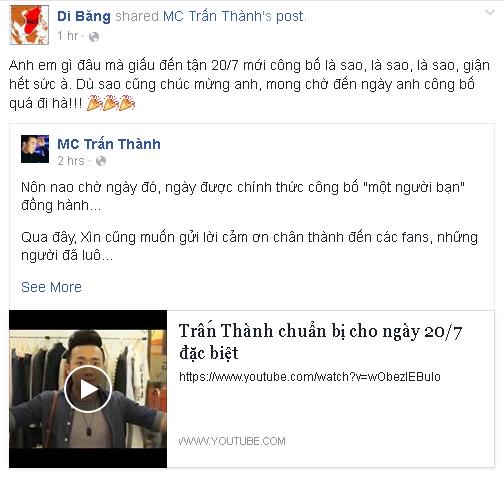 Trấn Th&agrave;nh đăng clip tiết lộ sự kiện đặc biệt khiến fan t&ograve; m&ograve; - Ảnh 4.
