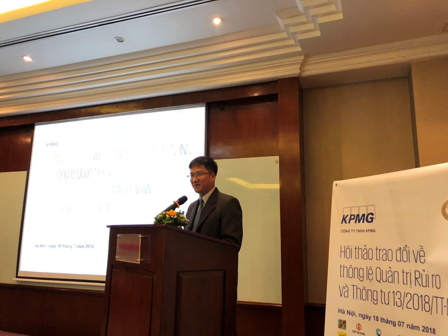 KPMG tổ chức hội thảo về Thông tư 13/2018/TT-NHNN và Quản lý rủi ro với NHNN và các Tổ chức Tín dụng