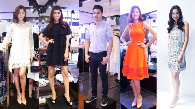 Minh T&uacute;, Quỳnh Ch&acirc;u đọ sắc tại fcuk Saigon Centre - Ảnh 5.