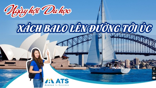 Ng&agrave;y hội Du học 2016: X&aacute;ch ba l&ocirc; l&ecirc;n đường đến &Uacute;c - Ảnh 1.