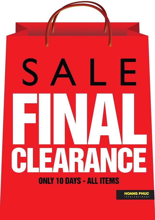 Final Clearance Sale &ndash; B&ugrave;ng nổ mua sắm tiết kiệm lớn nhất m&ugrave;a h&egrave; 2016 - Ảnh 1.