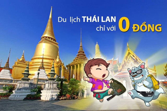 Cách nào du lịch Thái Lan với giá 0 đồng? - Ảnh 1.