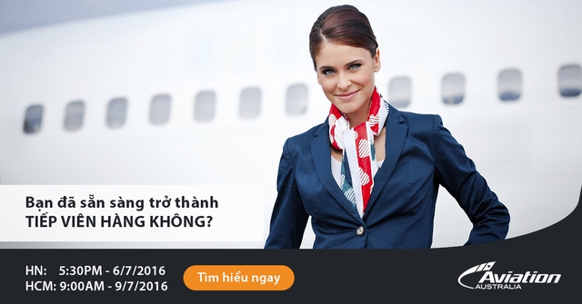 Trở th&agrave;nh Tiếp vi&ecirc;n h&agrave;ng kh&ocirc;ng trong 3 th&aacute;ng c&ugrave;ng Aviation Australia - Ảnh 2.