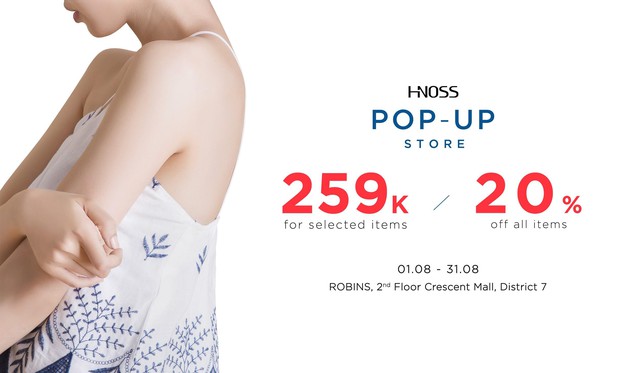 Thời trang Hnoss: Ưu đãi lớn tại Crescent Mall - Ảnh 1.