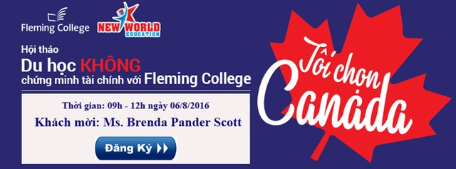 Hội thảo du học Canada trường Fleming College cùng visa ưu tiên CES 2016 - Ảnh 1.