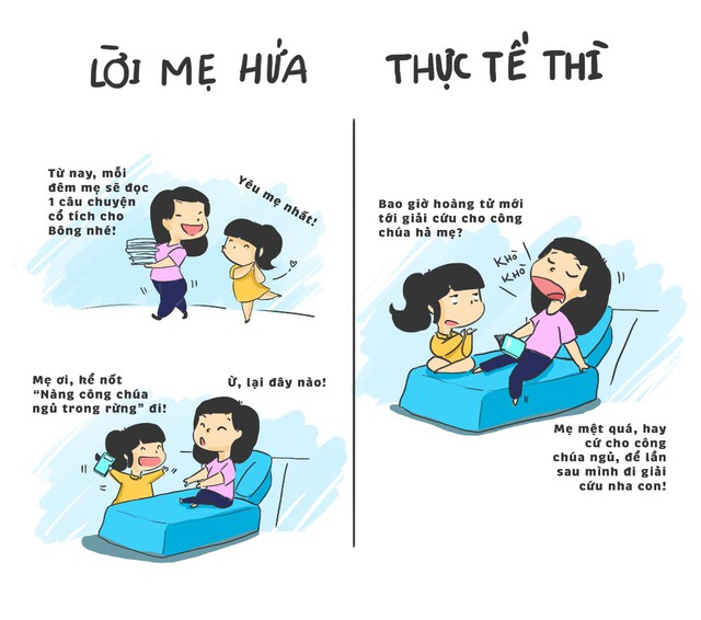 Giật m&igrave;nh với loạt tranh h&agrave;i hước về gia đ&igrave;nh: &ldquo;Để sau nh&eacute; con!&rdquo; - Ảnh 1.