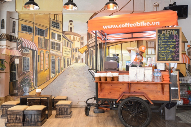 Vietnam Coffee bike trở th&agrave;nh chuỗi cafe đầu ti&ecirc;n ra mắt ứng dụng mua h&agrave;ng trực tuyến - Ảnh 1.
