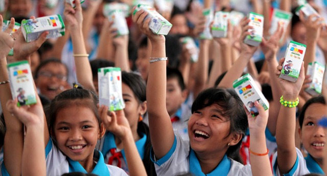 Quỹ sữa Vươn cao Việt Nam và Vinamilk trao tặng sữa cho trẻ em tại Cần Thơ - Ảnh 6.