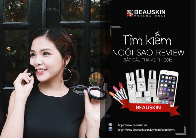 “Tìm kiếm đại sứ Beauskin 2016” và cơ hội nhận giải thưởng cực lớn - Ảnh 3.
