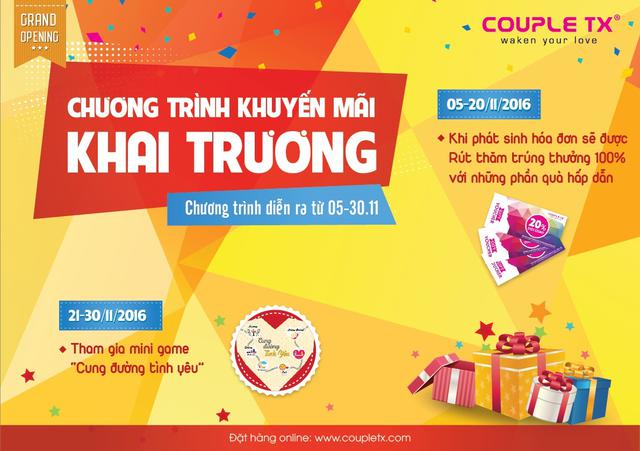 Couple TX ch&iacute;nh thức khai trương cửa h&agrave;ng đầu ti&ecirc;n tại H&agrave; Nội - Ảnh 2.