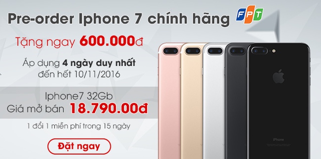 Đặt nhanh iPhone 7 chính hãng giá rẻ nhất thị trường tại Nemo.vn - Ảnh 2.