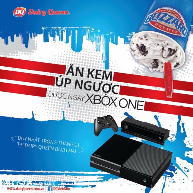 Tưng bừng &ldquo;Ăn kem &uacute;p ngược - được ngay XBOX c&ugrave;ng Dairy Queen - Ảnh 1.