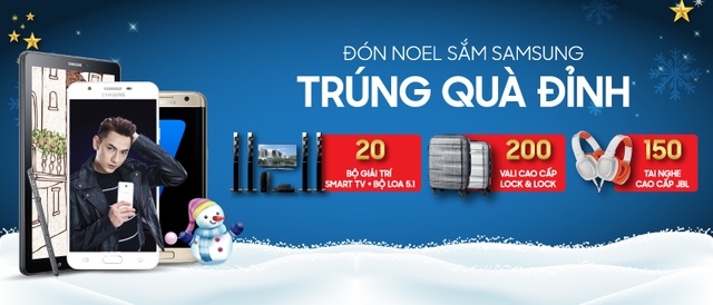 Sắm Samsung, trúng quà cực khủng đón Noel - Ảnh 2.