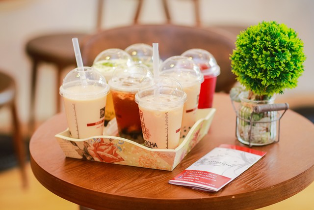 C&oacute; g&igrave; tại SAMGONGi CHA - Thi&ecirc;n đường tr&agrave; sữa mới cực hot tr&ecirc;n phố B&agrave; Triệu - Ảnh 1.