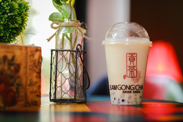 C&oacute; g&igrave; tại SAMGONGi CHA - Thi&ecirc;n đường tr&agrave; sữa mới cực hot tr&ecirc;n phố B&agrave; Triệu - Ảnh 2.