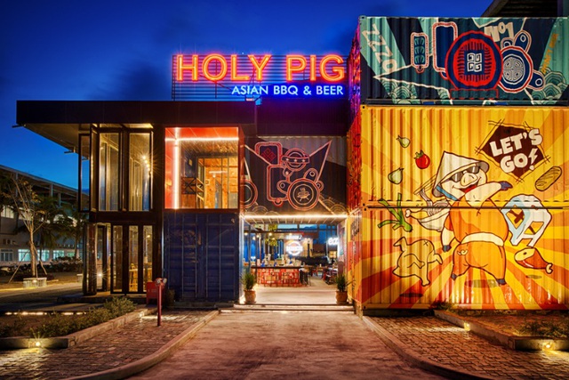 Ngỡ ngàng cùng Holy Pig – Thiên đường ăn chơi của giới trẻ tại Tổ hợp Cocobay Đà Nẵng - Ảnh 1.
