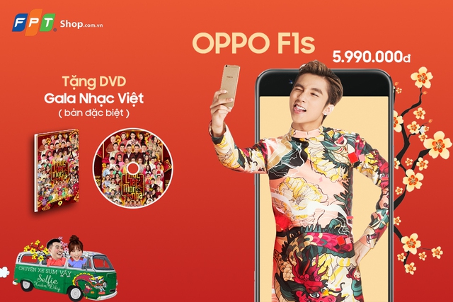 FPT Shop tặng DVD Gala Nhạc Việt 9 cho khách hàng mua Oppo F1s - Ảnh 2.