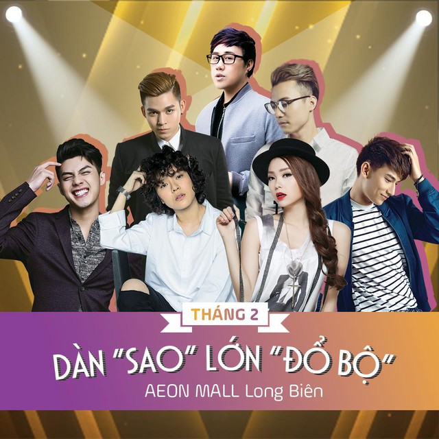 Tháng 2, đến Aeon Mall Long Biên, gặp sao liên miên - Ảnh 1.