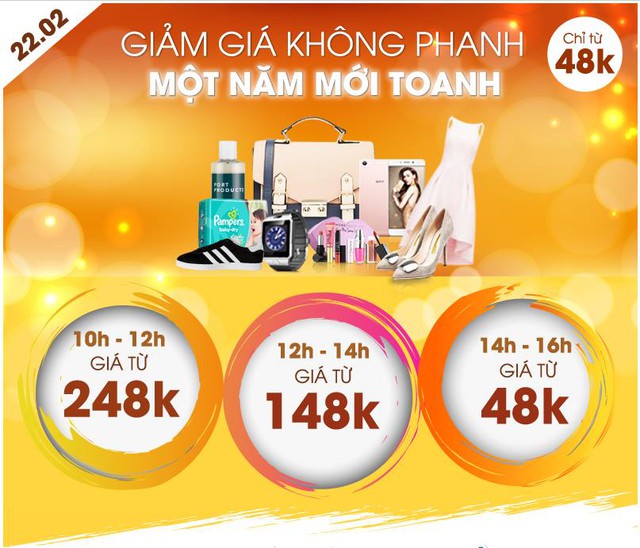 Bạn biết chưa? Son 3CE, Biti’s Hunter và hàng trăm sản phẩm sẽ được khuyến mãi cực lớn trong ngày 22/2 - Ảnh 1.