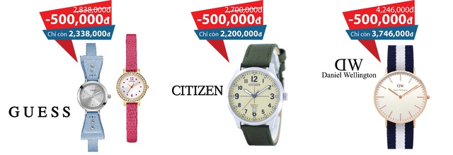 Khuyến mãi hiếm hoi cho những tín đồ đồng hồ chính hãng tại Cititime Mall - Ảnh 3.