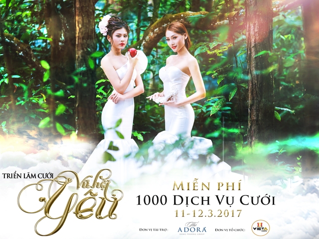 Giới trẻ Sài Gòn háo hức với triển lãm cưới khủng Vũ Hội Yêu năm 2017 - Ảnh 2.