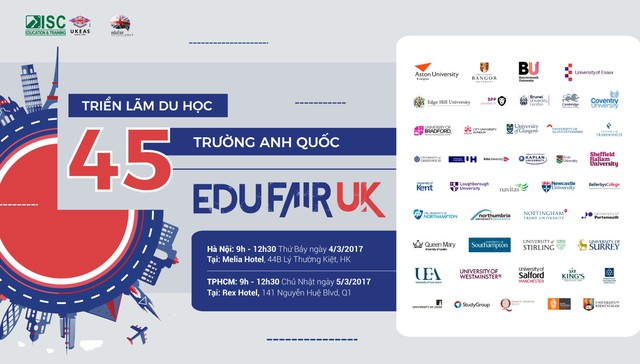 Tặng kh&oacute;a học IETLS chuy&ecirc;n s&acirc;u miễn ph&iacute; tại Triển l&atilde;m Du học 45 trường Anh Quốc - Ảnh 1.
