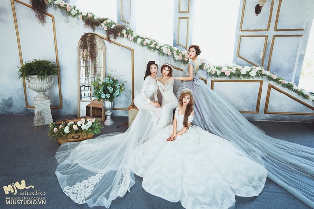 Top 5 mẫu váy cưới hot trend 2017 các cô dâu không nên bỏ lỡ - Ảnh 7.