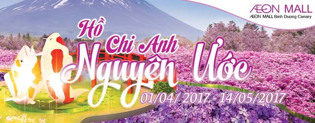 Lạc ch&acirc;n v&agrave;o khung cảnh m&ugrave;a hoa Shibazakura tại Aeon mall B&igrave;nh Dương Canary - Ảnh 1.