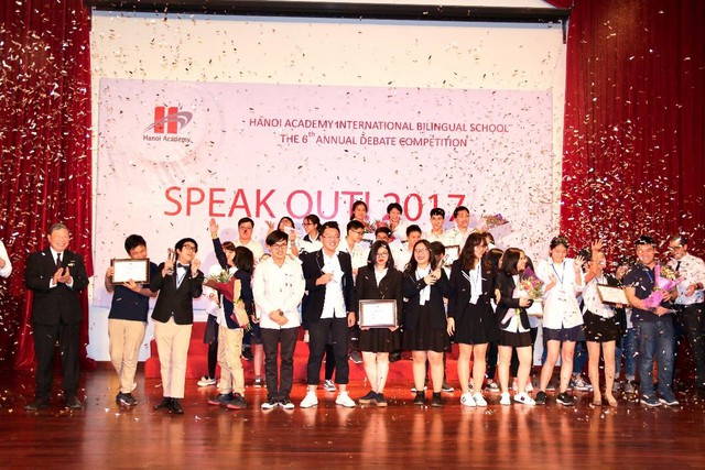 “Đấu trường” hùng biện Hanoi Academy’s Speak Out! 2017 tìm ra các gương mặt xuất sắc - Ảnh 6.