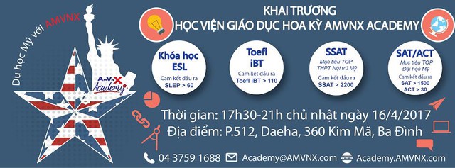 Khai trương học viện giáo dục Hoa Kỳ AMVNX đạt chuẩn 5 sao - Ảnh 2.