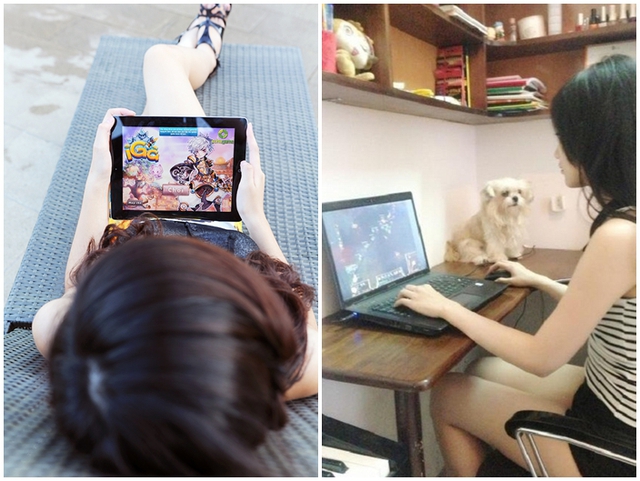 1001 điểm kh&aacute;c nhau giữa con g&aacute;i S&agrave;i G&ograve;n v&agrave; H&agrave; Nội khi chơi game - Ảnh 1.