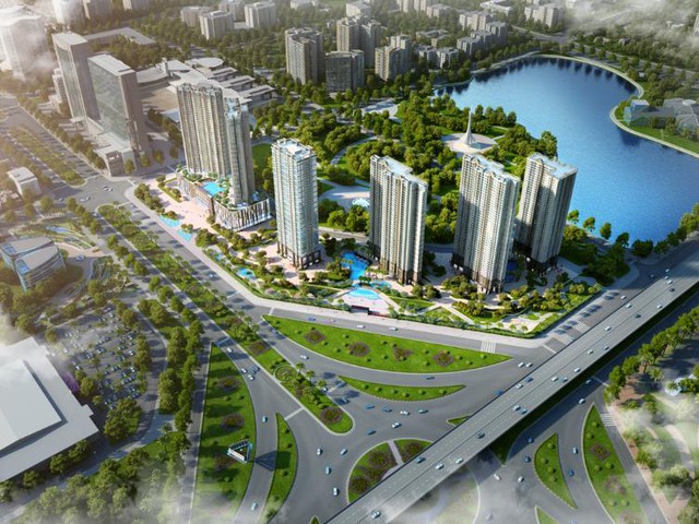 D&rsquo;.Capitale nằm ngay giữa trung t&acirc;m h&agrave;nh ch&iacute;nh mới với ba mặt tiền hướng ra c&aacute;c tuyến đường lớn Trần Duy Hưng, Khuất Duy Tiến, Ho&agrave;ng Minh Gi&aacute;m v&agrave; liền kề c&ocirc;ng vi&ecirc;n, hồ điều h&ograve;a Nh&acirc;n Ch&iacute;nh rộng 13ha.