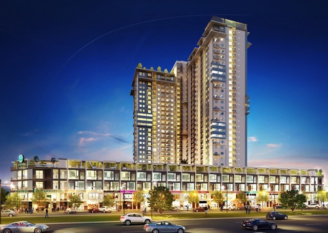 Phối cảnh tổng quan The TWO Residence.