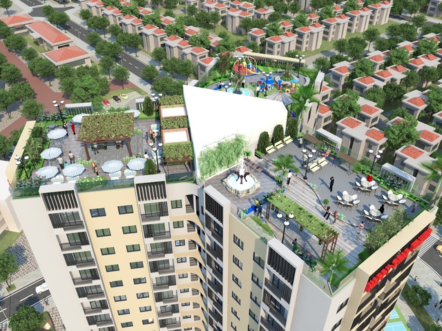 Vườn treo Sky Garden