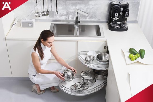 Bí quyết giúp tủ bếp tối ưu hóa 95% diện tích sử dụng - Ảnh 3.