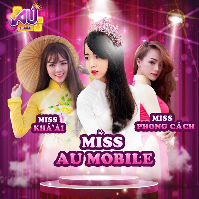 Top 3 chung cuộc của Miss Au Mobile