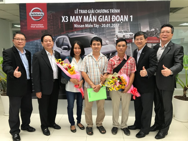 TCIE Việt Nam công bố kết quả chương trình bốc thăm trúng thưởng “X3 May Mắn” khi mua xe Nissan X-Trail - Ảnh 1.