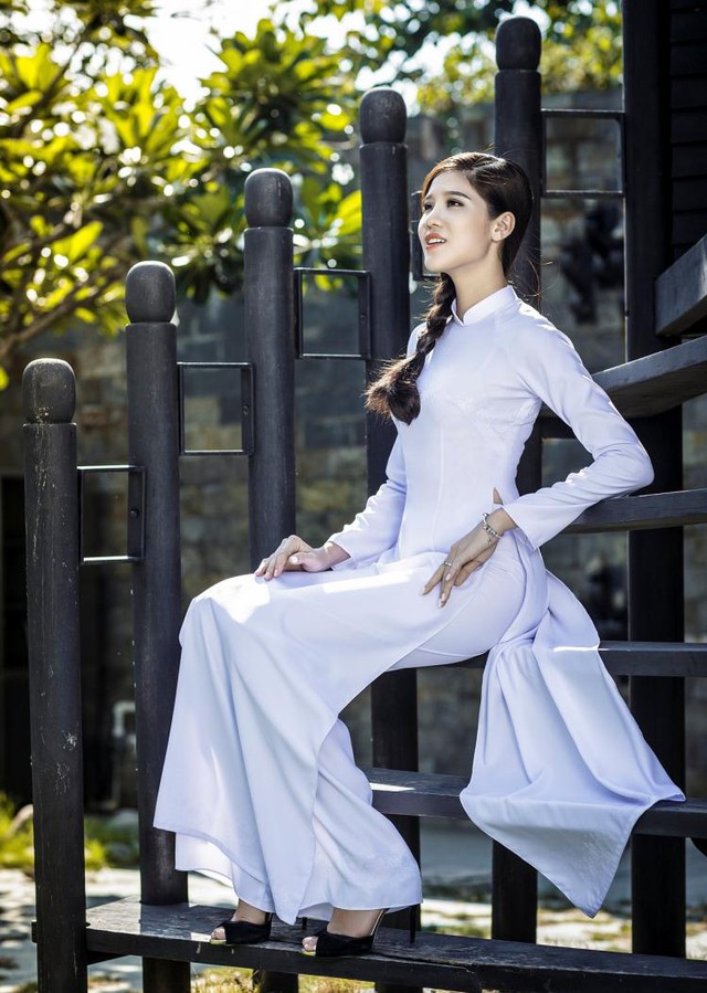 Bay bổng c&ugrave;ng họa tiết Henna tr&ecirc;n &aacute;o d&agrave;i nữ sinh - Ảnh 6.