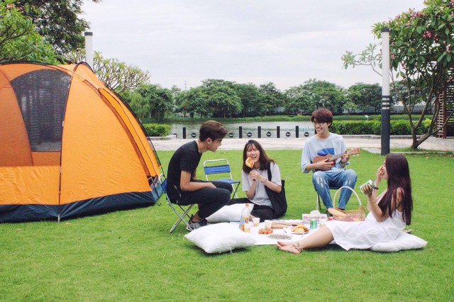 Đi trốn cuối tuần cực vui với Flashmob sắc mầu v&agrave; ch&egrave;o thuyền đứng - Ảnh 6.