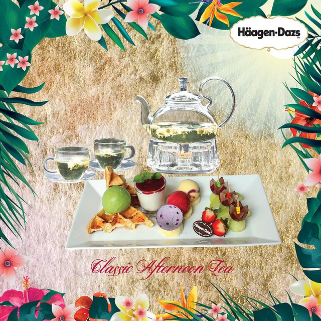 Tiệc trà quý tộc mùa hè tại Häagen-Dazs - Ảnh 3.