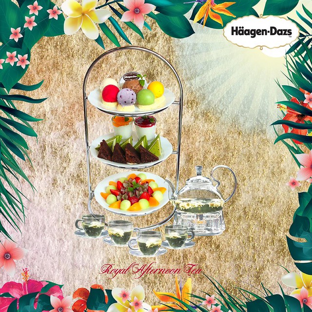 Tiệc trà quý tộc mùa hè tại Häagen-Dazs - Ảnh 4.