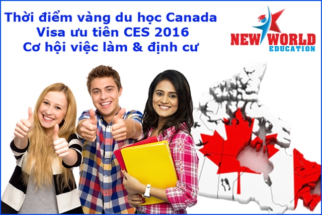 Thời điểm vàng du học Canada cùng Visa ưu tiên CES và cơ hội định cư cao 2016 - Ảnh 3.