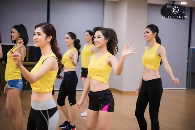 Th&iacute; sinh hoa hậu Việt Nam nỗ lực tập gym giữ d&aacute;ng - Ảnh 3.