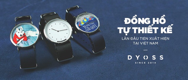 Thoả sức sáng tạo với đồng hồ tự thiết kế đầu tiên tại Việt Nam - Ảnh 1.