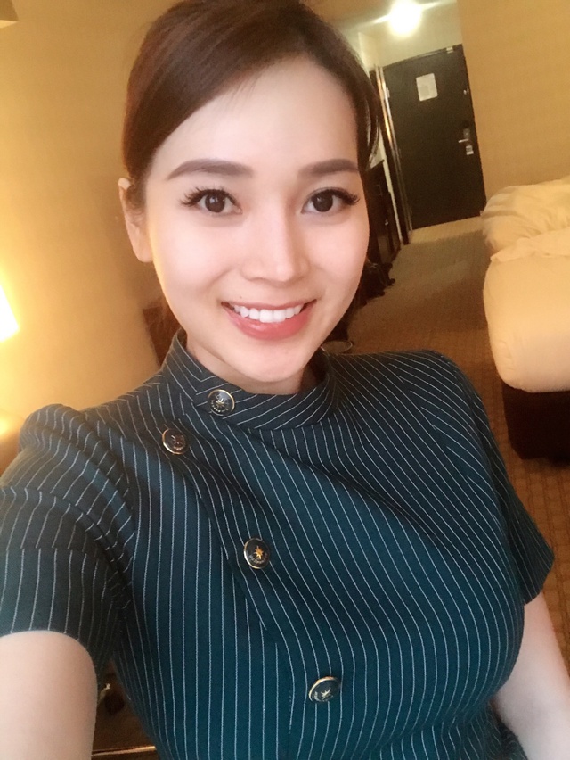 Tan chảy trước vẻ đẹp của cô gái người Việt xinh nhất hãng Hàng không Đài Loan Eva Ari - Ảnh 4.