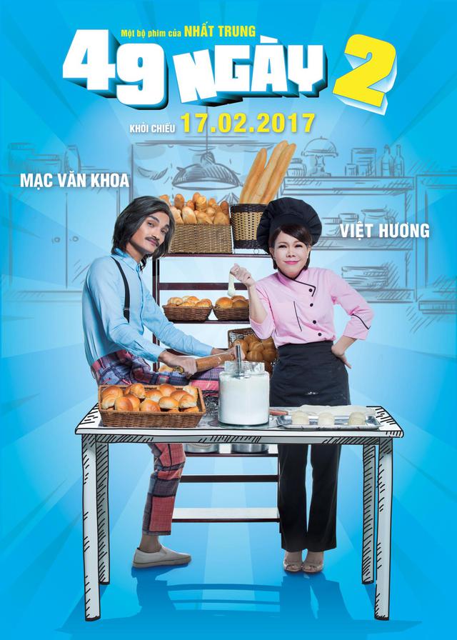 Việt Hương nh&iacute; nhảnh v&agrave; b&aacute; đạo tr&ecirc;n phim trường 49 Ng&agrave;y 2 - Ảnh 1.