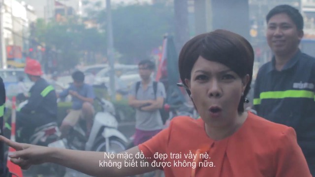 Việt Hương nh&iacute; nhảnh v&agrave; b&aacute; đạo tr&ecirc;n phim trường 49 Ng&agrave;y 2 - Ảnh 4.